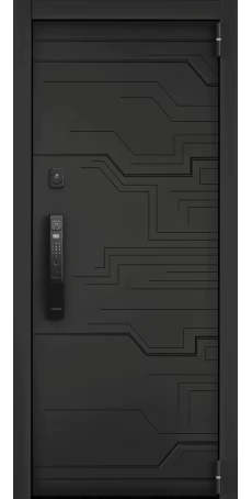 Дверь Cyber Pro CBR-25 Черная шагрень