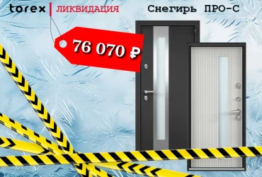 Уличная дверь SNEGIR PRO-C в распродаже